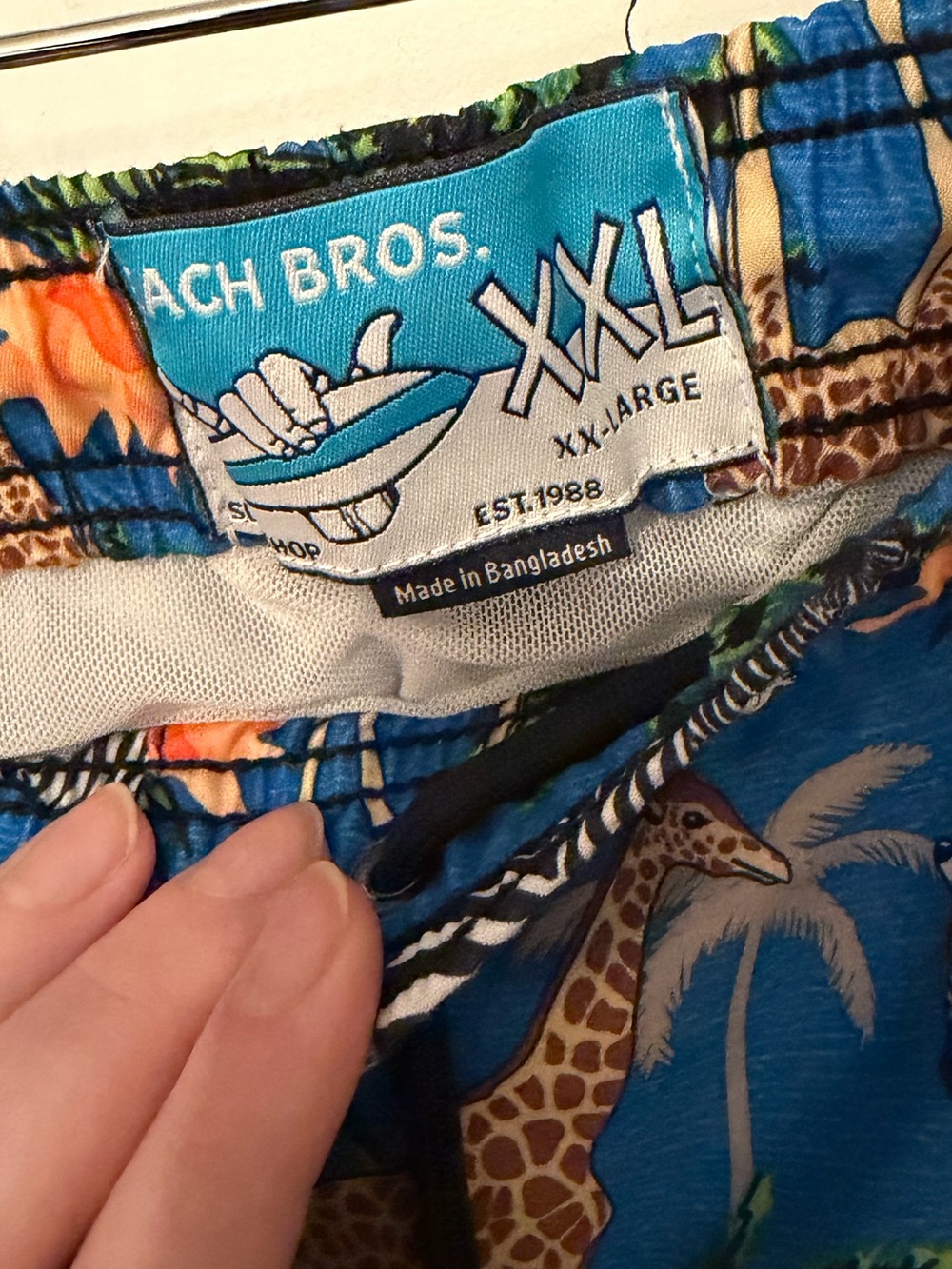 Beach Bros. Volley Swim Trunks - Picture 4 of 7